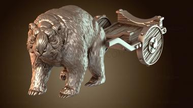 3D model Giant Wombat Cart (STL)