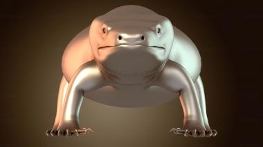 3D модель Ядозуб-монстр (STL)