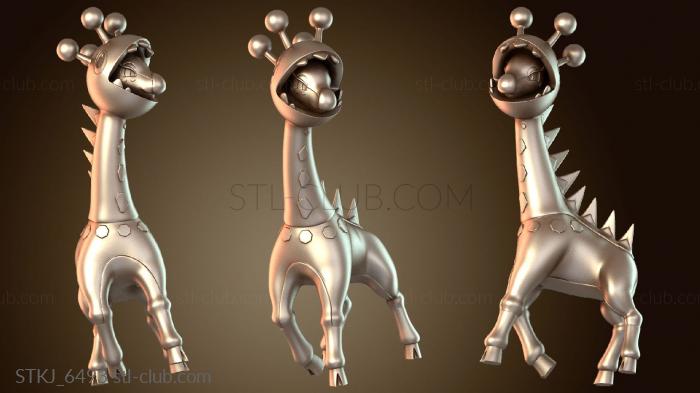 Статуэтки животных Girafarig And Farigriaf Dual