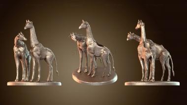 3D мадэль Двойное кашпо Giraffe Twins (STL)