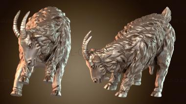 3D модель Выпас коз (STL)