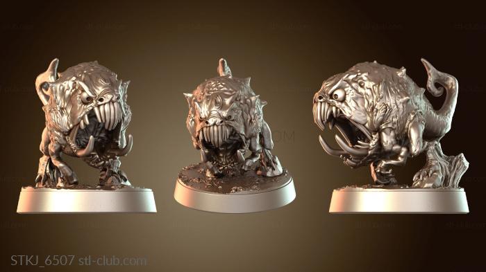 Статуэтки животных Пастух-индюк Сквиг