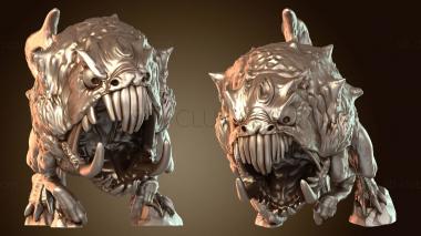 3D мадэль Оповещение о сквиге-пастухе-индейце (STL)