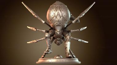 3D модель Гигантский паук подземелья гоблинов-пещер (STL)