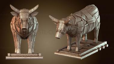 3D мадэль Пещеры гоблинов Троянский бык (STL)