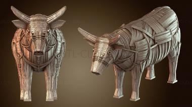 3D мадэль Пещеры гоблинов Троянский бык в доспехах (STL)