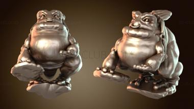 3D мадэль Наездники на лягушках-гоблинах (STL)