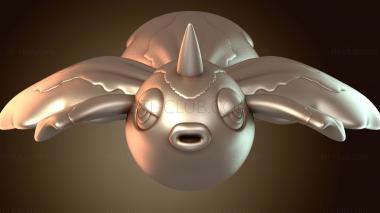 3D модель Покемоны Голден и Сикинг (STL)