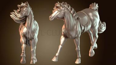 3D модель Голлнир Мудрый Конь (STL)