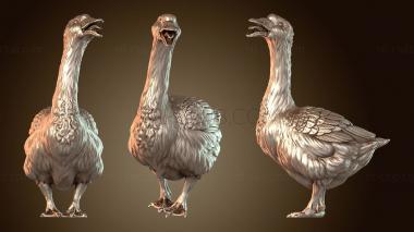 3D модель Гусь Жирный (STL)