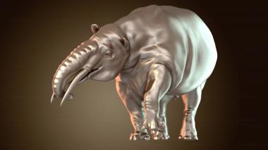 3D модель Гранастрапотерий массивный (STL)