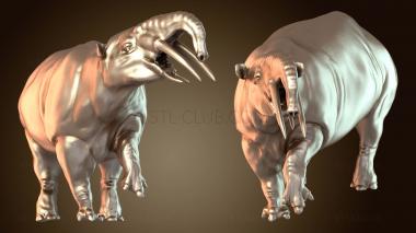 3D модель Гранастрапотерий Доминант (STL)