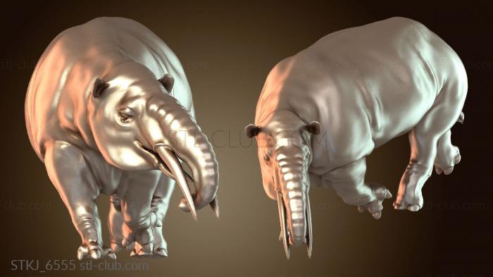 Статуэтки животных Гранастрапотерий молодой