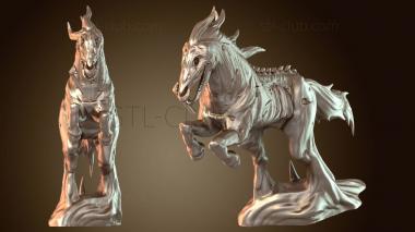 3D model Graveborn Blood Lords Horse Young (STL)
