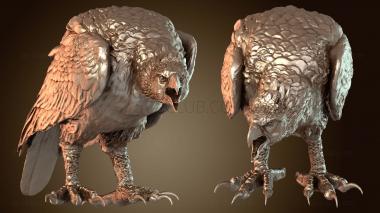 3D модель Воин Хаастеагл (STL)