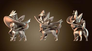 3D модель Хэллоуин Сильвеон (STL)