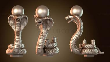 3D model Haraldin Snake (STL)