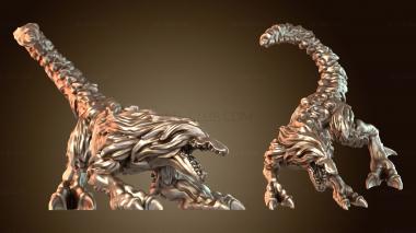 3D model Hardscale Lizard (STL)