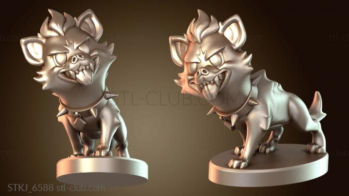 Статуэтки животных Харли Квинн Гиена