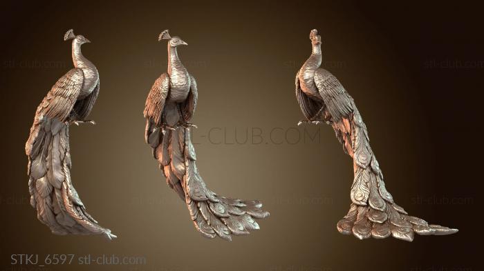 Статуэтки животных Гера Павлин королевский