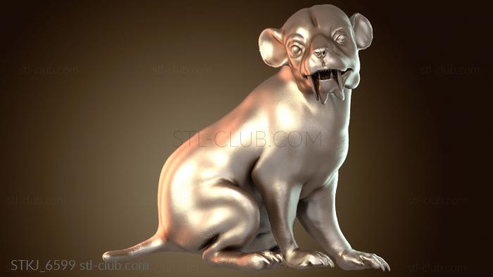 Статуэтки животных Стадо Зверей Барбу