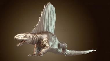 3D model Herd Beasts Dimetrodon (STL)
