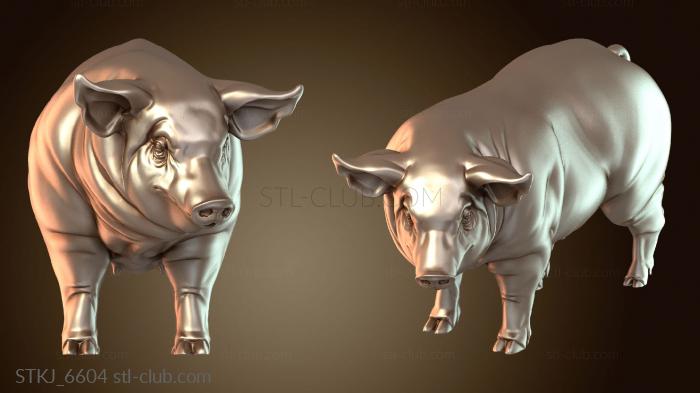 Статуэтки животных Свинья