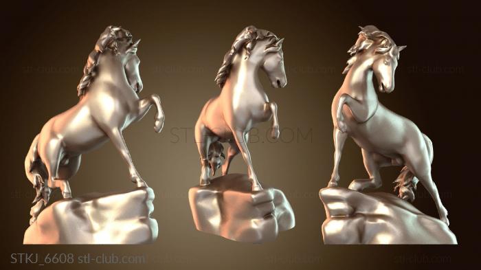 Статуэтки животных Конный бой
