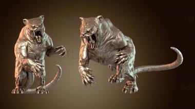 3D модель Стая гончих (STL)