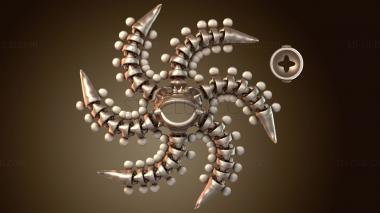 3D модель Поддержка зрения Хума Горат (STL)