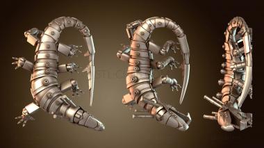 3D model Hunting Lizard vicious (STL)