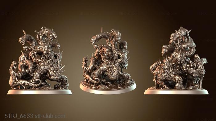 Статуэтки животных Гидра Тина