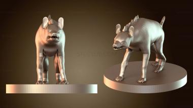 3D model Hyena (STL)