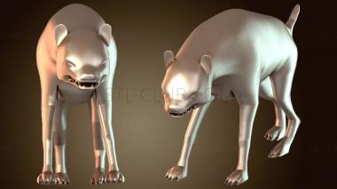 3D мадэль Гиена жестокая (STL)