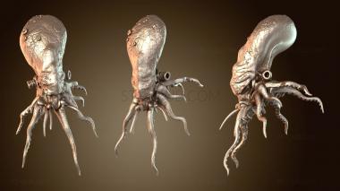 3D модель Пираты Иэна против Ктулху Освобожденного (STL)