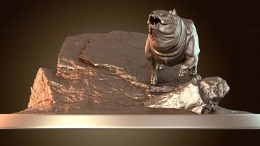 3D мадэль Infernum Dog Мать Соло (STL)