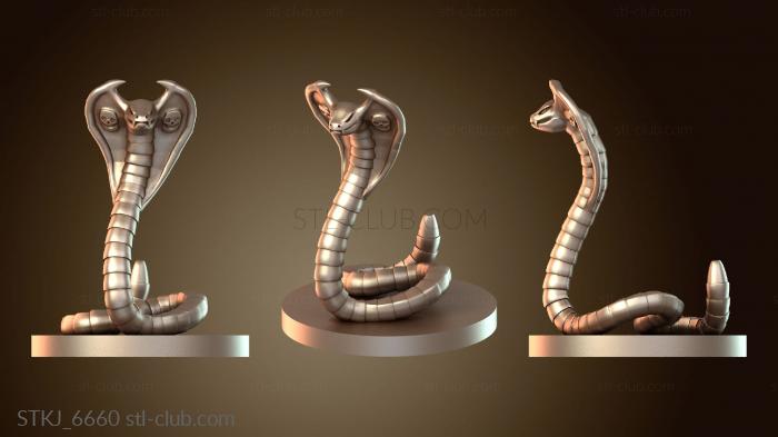 Статуэтки животных Железная Кобра