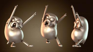 3D модель Джейк Пес (STL)