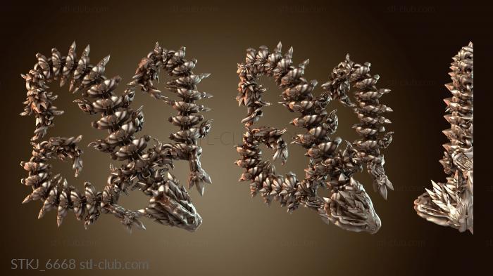 Статуэтки животных Медуза-дракон