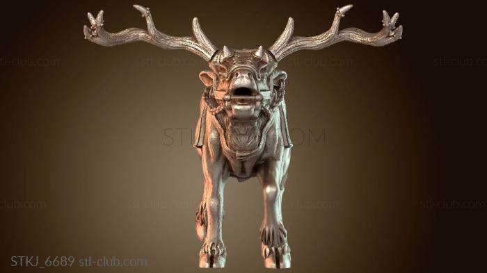 Наездники на оленях Кхра