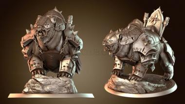 3D мадэль King Bear Armored (STL)