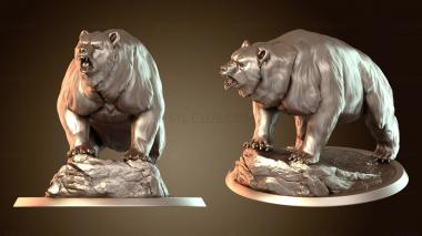3D model King Bear Untamed (STL)