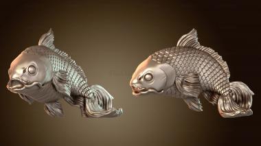 3D модель Рыба кои (STL)