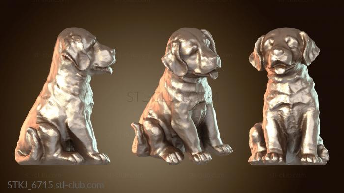 Статуэтки животных Щенок лабрадора