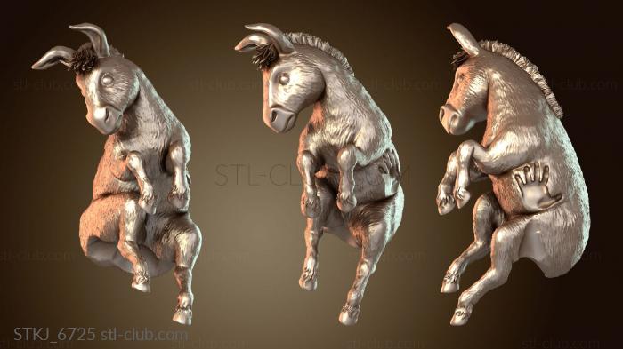 Статуэтки животных Лаура Мендоса Осел