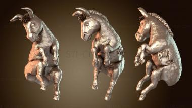 3D мадэль Лаура Мендоса Осел (STL)