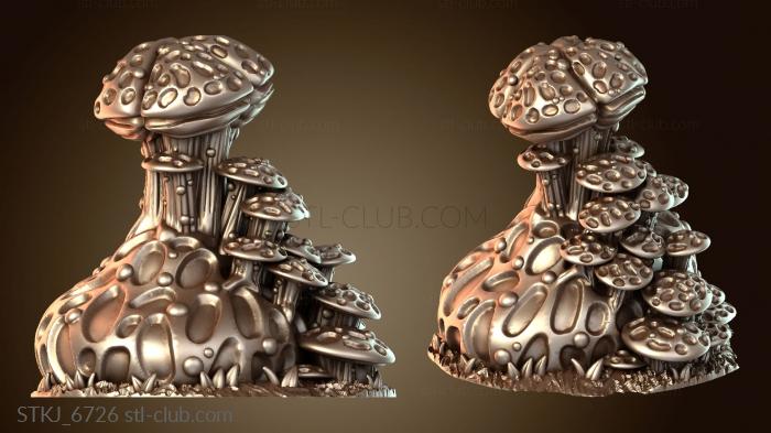 Статуэтки животных Многослойный гриб