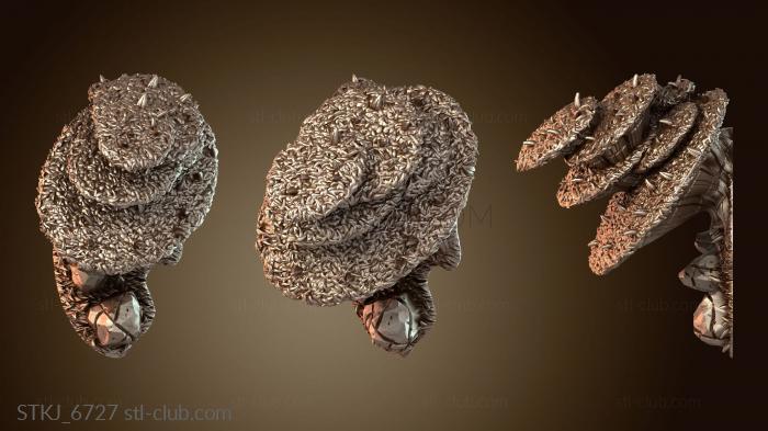 Статуэтки животных Многослойный наклонный гриб