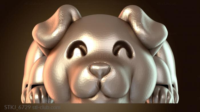 Статуэтки животных Ленивый пес Далматин