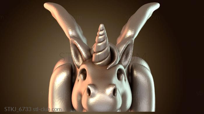 Статуэтки животных Ленивый уни Пегас